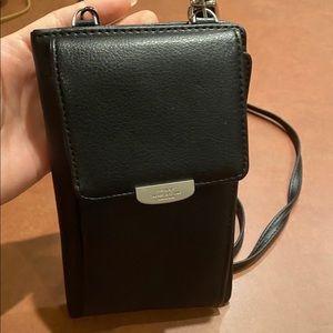 Crossover phone case wallet purse prettyzys black